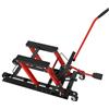 FIVMEN Sollevatore idraulico per moto, altezza regolabile, 230 - 340 mm, sollevatore per moto, sollevatore per moto, carico 680 kg, supporto di montaggio per moto, tipo A