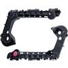 VCXGFDTR Paraurti auto Compatibile Con Toyota Per Corolla 2019 2020 2021 Auto Paraurti Anteriore Fermo Staffe Spacer Sinistra Destra Fascio Supporto Montaggio