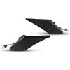 CARALL LY1242Y Kit Freccia Laterale a Led Side Marker Lente Nero Fume Luce Arancione Compatibile Con Subaru BRZ Toyota GT86 FT-86 Scion FR-S OEM SU003-02540