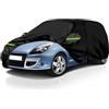 Opaltool Telo Copriautoda da Esterno Adatto a 2003-2022 Renault Scénic | Copertura Completa per Auto con Cerniera Della Porta, Serratura e Bande Antivento per la Protezione da Sole, Neve e Polvere
