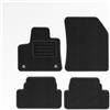 Mats4all Set di tappetini auto Compatibile con Opel Grandland X 2017-2020 | Antiscivolo | Con rinforzo | 4 pezzi | Tappetini per auto | Set di tappetini