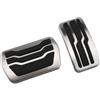 gangxiao Per Ford Per Focus 2 3 4 MK2 MK3 MK4 RS ST 2005-2020 Per Kuga Per Escape 2009-2020 Auto Pedale Pad Pedali Copertura pedali acceleratore antiscivolo(AT)