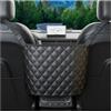 CGEAMDY Borsa Portaoggetti Tra I Sedili Auto, Borsa Organizer Auto Portaoggetti Sedili Tasca Rete, Borsas Portaoggetti Sedili Auto Tasca Rete Sedilis Pelle, Portaborse Autos Tra I Sedilis Universale