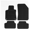 Mats4all Set di tappetini auto Compatibile con Peugeot 308 2013-2021 | Antiscivolo | Con rinforzo | 4 pezzi | Tappetini per auto | Set di tappetini