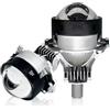 Generico Coppia Lampadine Bi-LED 3 90W 12V con Adattatori H4 H7 IP68 Extra Luminosità Conversione Fari Luci di Strada per Fari Auto