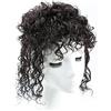 RemeeHi Clip per capelli ricci per capelli umani per capelli ricci con fermaglio per capelli ricci 30 cm, marrone scuro