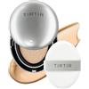 TIRTIR Mask Fit Aura Silver Cushion, Fondotinta Semilucido Con Finitura Semilucida, Copertura Naturale, Idratante, Leggero (0,63 Fl Oz), 25 N, Colore: Moka