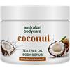 Australian Bodycare Body Scrub 200 ml | Esfoliante con Tea Tree Oil australiano + Olio di cocco | Per tutti i tipi di pelle | Per duroni | Per brufoli su schiena e corpo | Adatto a uomini e donne