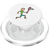 Mark Ewbie Designs Badminton PopSockets PopGrip per MagSafe