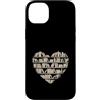 Book Lover Library Reading Heart Bookwor Custodia per iPhone 14 Plus Biblioteca per amanti del libro di lettura a forma di cuore