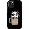 panda China animal zoo bear Himalayan ba Custodia per iPhone 11 Pro Orso Panda Caffè