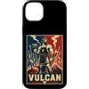 Roman Mythology Vulcan God Forge Smith Custodia per iPhone 14 Plus Vulcaniano Dio Romano Del Fuoco E Forgia Eroico