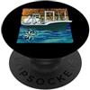 Travel boating Accessories Gifts Shirt Navi capitano nave cargo meccanico nave PopSockets PopGrip Adesivo