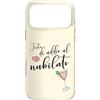 ENGAGEMENT WEDDING HONEYMOON MARRIED HEA Custodia per iPhone 17 Pro Max Addio al nubilato Sposa italiana