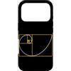 Fibonacci Golden Ratio Geometry Mathemat Custodia per iPhone 17 Pro Fibonacci Golden Ratio Geometria Amante Matematica Matematica Amante