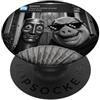 Funny Tung Tung Tung Sahur John Pork Mem Tung Tung Tung Sahur John Pork Meme Brainrot Door Motion PopSockets PopGrip Adesivo