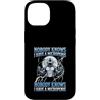 Alpha Wolf Meme Custodia per iPhone 14 Micropene Divertente Uomini Inappropriati Rude Wolf Peinlich