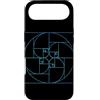 Fibonacci Golden Ratio Geometry Mathemat Custodia per iPhone Air Matematica della geometria a spirale del cerchio della sezione aurea di Fibonacci