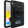 OtterBox Cover Defender per Apple iPad 10th, con stand e Protezione schermo integrati, antishock e cadute, ultra robusta, testata 2x vs norme MIL-STD 810G, Nero