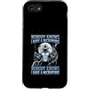 Alpha Wolf Meme Custodia per iPhone SE (2020) / 7/8 Micropene Divertente Uomini Inappropriati Rude Wolf Peinlich