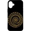 Fibonacci Golden Ratio Geometry Mathemat Custodia per iPhone 16 Plus Spirale d'oro Fibonacci Sequenza Geometria Amante Matematica