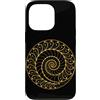 Fibonacci Golden Ratio Geometry Mathemat Custodia per iPhone 13 Pro Spirale d'oro Fibonacci Sequenza Geometria Amante Matematica