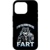 Alpha Wolf Meme Oddly Specific Custodia per iPhone 16 Pro Se parlano alle tue spalle Fart Alpha Wolf Meme