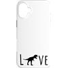 Dinosaur for Men Women Boys Girls Kids B Custodia per iPhone 16 Plus T-Rex Trex Tyrannosaurus Dinosaur Museum Archeologo Dino
