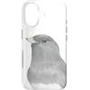 Perroquets numériques Custodia per iPhone 17 ritratto pappagallo acquerello amazon corona gialla