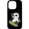 panda China animal zoo bear Himalayan ba Custodia per iPhone 14 Pro Panda Bear Skateboard