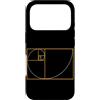 Fibonacci Golden Ratio Geometry Mathemat Custodia per iPhone 17 Pro Fibonacci Golden Ratio Geometria Amante Matematica Matematica Amante