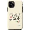 ENGAGEMENT WEDDING HONEYMOON MARRIED HEA Custodia per iPhone 11 Pro Addio al nubilato Sposa italiana
