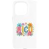 Tiny Miracles Bloom Custodia per iPhone 15 Pro NICU - Supporto floreale per la cura del corpo