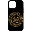 Fibonacci Golden Ratio Geometry Mathemat Custodia per iPhone 12 Pro Max Spirale d'oro Fibonacci Sequenza Geometria Amante Matematica