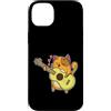 cat meow mackerel animal paw Pet cute dr Custodia per iPhone 14 Plus Gatto che gioca