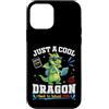 S2Shop Back To School Dragon Student Custodia per iPhone 12 mini Just A Cool Dragon Back To School 2026 Studente Learning Fun