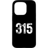 Area Code Tees Custodia per iPhone 15 Pro 315 Prefisso Syracuse NY Telefono Mobile 315