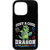 S2Shop Back To School Dragon Student Custodia per iPhone 13 Pro Just A Cool Dragon Back To School 2026 Studente Learning Fun