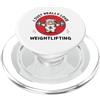 Cute Cow I Just Really Love Weightliftin Amante della mucca Kawaii I Just Really Love Weightlifting Lover PopSockets PopGrip per MagSafe