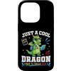 S2Shop Back To School Dragon Student Custodia per iPhone 14 Pro Just A Cool Dragon Back To School 2026 Studente Learning Fun