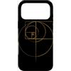 Fibonacci Golden Ratio Geometry Mathemat Custodia per iPhone 17 Pro Max Matematica matematica geometria circolare rapporto aureo di Fibonacci
