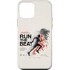 Beats Per Mile Club Custodia per iPhone 12 mini Christian Runner Faith Music 1 Cor 9:24 Run The Beat