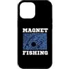MAGNET FISHING BLUE METAL TREASURE HUNTI Custodia per iPhone 12 Pro Max MAGNETE PESCA BLU PITTURA METALLO CACCIA AL TESORO