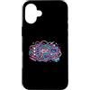 Patch Array Custodia per iPhone 16 Plus Chaos patch codificato a colori