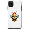 DJFoerster Design Custodia per iPhone 11 Pro Max apicoltore laborioso,ape, miele, vigili del fuoco, Bee Hero