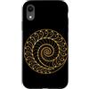 Fibonacci Golden Ratio Geometry Mathemat Custodia per iPhone XR Spirale d'oro Fibonacci Sequenza Geometria Amante Matematica