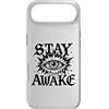 gothic eye graphic tee Custodia per iPhone Air Grafica Stay Awake Gothic Eye Lightning