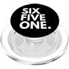 Area Code 651 SIX FIVE ONE Codice Area 651 Saint Paul MN Minnesota Stati Uniti d'America PopSockets PopGrip per MagSafe