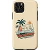 Vacation Beach Days Custodia per iPhone 11 Pro Vacanziere professionista Viaggio Spiaggia Palme Sole