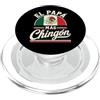 El Papá Más Chingón Funny Mexican Flag M Fiesta Squad Family Matchin Couple Cinco de Mayo Mexican PopSockets PopGrip per MagSafe